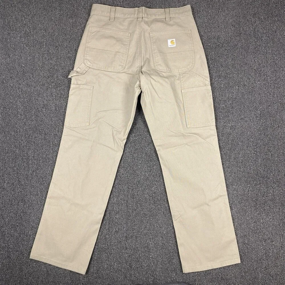 Carhartt Pants Men's Rugged Flex Duck Canvas Carpenter BN3279-M. Size 33x32 - Picture 8 of 8